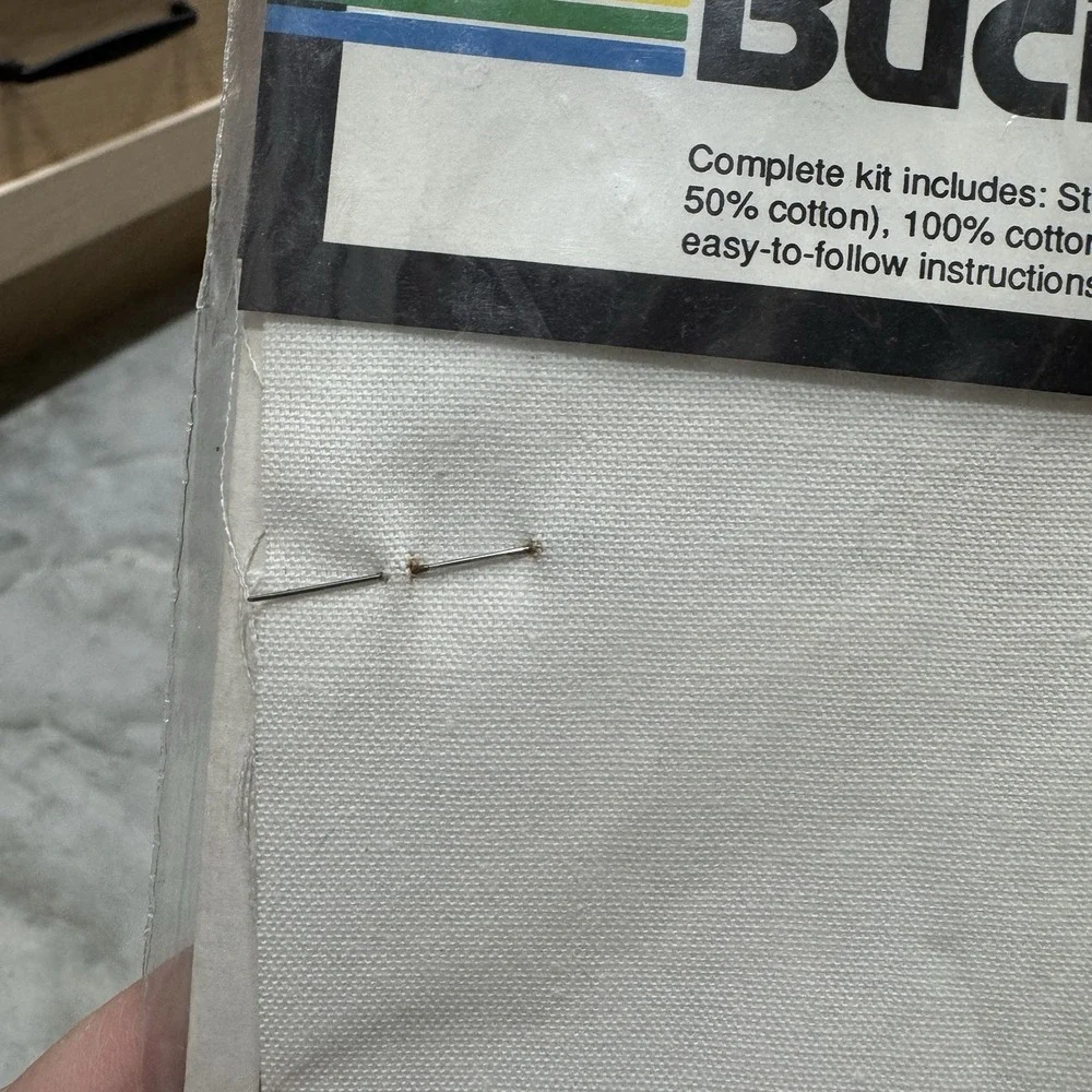 Bucilla vtg stamped